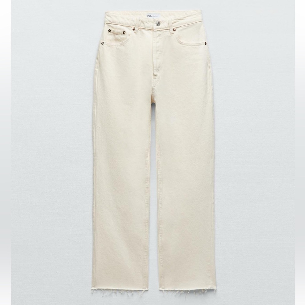 Zara TRF straight jeans